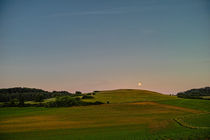 moon rise panorama von Jürgen Müngersdorf