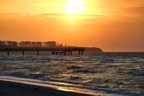 Sonnenuntergang an der Ostsee - Sunset von Jörg Hoffmann