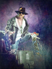 Guns N' Roses lead vocalist Axl Rose by loriental-photography