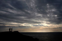 Clifftop silhouettes by Steve Ball