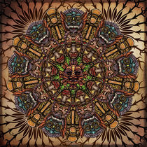 Mandala Tribal Masks von Peter  Awax