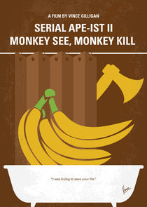 No356 My Serial Ape-ist minimal movie poster von chungkong