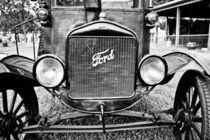 Vintage Ford in Black and White by Colleen Kammerer