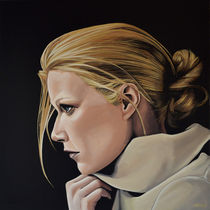 Gwyneth Paltrow painting by Paul Meijering