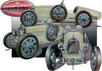 Bugatti 35 1927 von Georg Friedrich Simonis