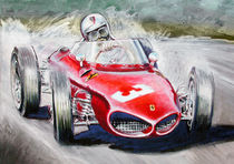 Ferrari 156 Graf Berghe von Trips Zandvoort 1960 by Georg Friedrich Simonis