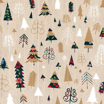 Colourful Christmas Trees von kata