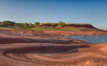 Low Water At Lake Glendo von John Bailey