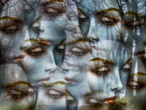 Faces in the autumn von Gabi Hampe