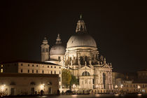 Church in Venice at night von B. de Velde