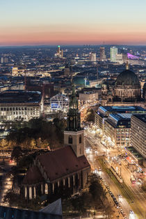 Die Marienkirche in Berlin by Moritz Wicklein