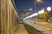 Berliner Mauer und Lichtgrenze von Steffen Klemz