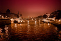 Bridge over the Seine von Joseph Borsi