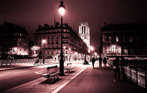 Notre Dame Night 2 by Joseph Borsi