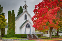The Little Church Shines Bright by John Bailey