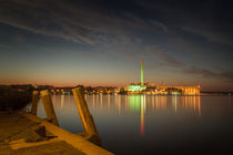 Abends am Hafen von blurring-lights