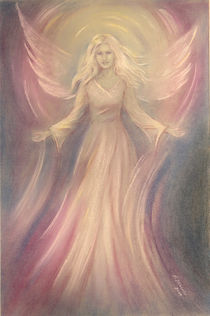 Engel Licht und Liebe - Engelmalerei von Marita Zacharias