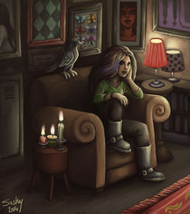 raven and candles von sushy