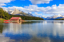 Maligne Lake von Christine Büchler