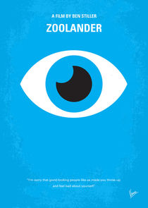 No362 My Zoolander minimal movie poster by chungkong