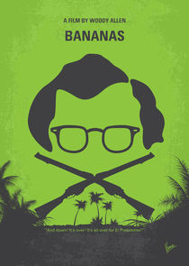 No375 My Bananas minimal movie poster von chungkong