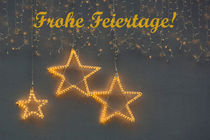 Frohe Feiertage!  by Beate Zoellner