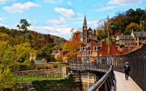 Harpers Ferry In Autumn von John Bailey