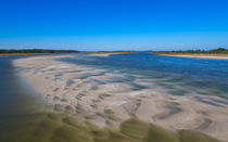 Sandbars On The Fort George River by John Bailey
