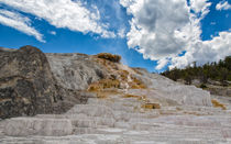 Palette Springs Terraces Yellowstone von John Bailey