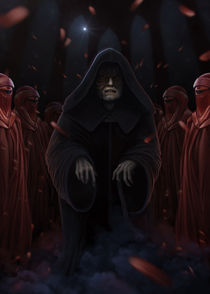 Palpatine and the imperors royal guard von Giordano Aita