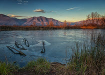 Iced lake by Giordano Aita