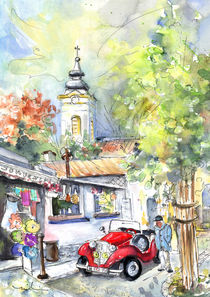 A Beautiful Car In Szentendre von Miki de Goodaboom