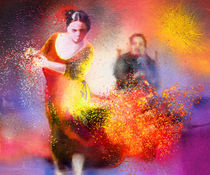 Flamencoscape 11 von Miki de Goodaboom