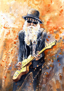 Billy Gibbons by Miki de Goodaboom