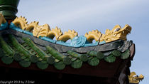 Chinesischer Tempel Detail von Jörg Erler