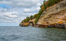 Grand Portal At Pictured Rocks von John Bailey