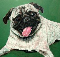 Pugs and Kisses von Susan Bergstrom