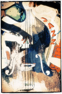 Double-bass Jazz Poster von cinema4design