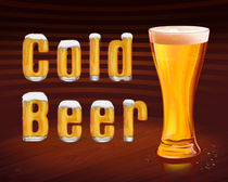 Cold Beer von Peter  Awax
