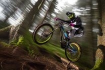 Downhill Action by Colin Derks