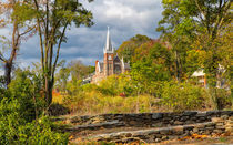 Church On A Hill von John Bailey