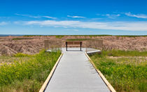 Badlands Overlook by John Bailey