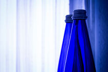 Blue water bottle von Gema Ibarra