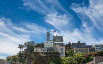 Coit Tower In San Francisco by John Bailey