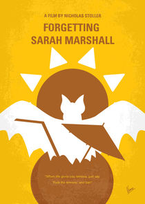 No394 My Forgetting Sarah Marshall minimal movie poster von chungkong