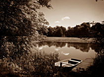 Sepia River by Glen Mackenzie