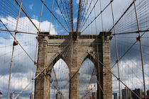 new york city ... brooklyn bridge III von meleah