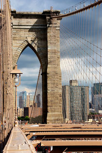 new york city ... brooklyn bridge VI von meleah