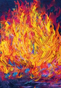 Fire and Passion - Here's to New Beginnings von eloiseart