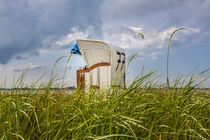 Strandkorb an der Nordsee von bildwerfer